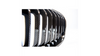 Grill sportowy pojedyncze żeberka Carbon Look BMW 1 F20 F21 przed liftem 2011-2015