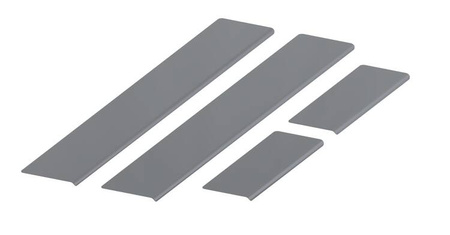 Progi Long Line Opel Astra J Hatchback/Kombi 5 2009-2016 - Satin Black&White