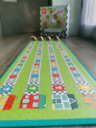 Gra planszowa Apli Kids - Wyścigi