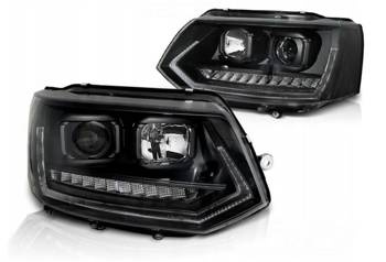 Lampy Vw T5 2010-2015 led tube black t6 look dts