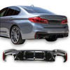 Tylni dyfuzor BMW 5 G30 i G31 – Idealne uzupełnienie sportowego zderzaka
