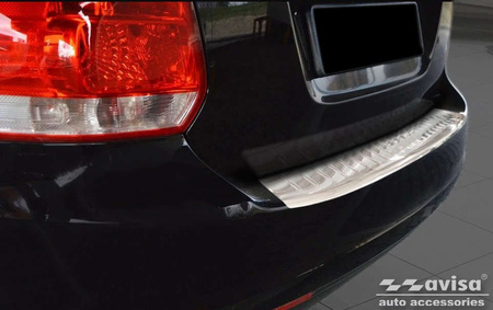 Nakładka na zderzak tylny do Volkswagen Golf 5 Kombi (Stal)