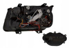 Reflektory lampy przednie VW Bora BLACK RINGI