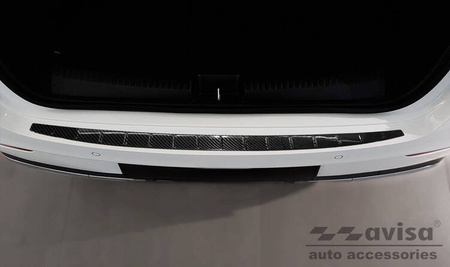Nakładka na zderzak tylny do Mercedes CLA II C118 (Carbon Fiber)