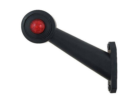 Lampa obrysowa LED skośna zwykła lewa 12 /24V