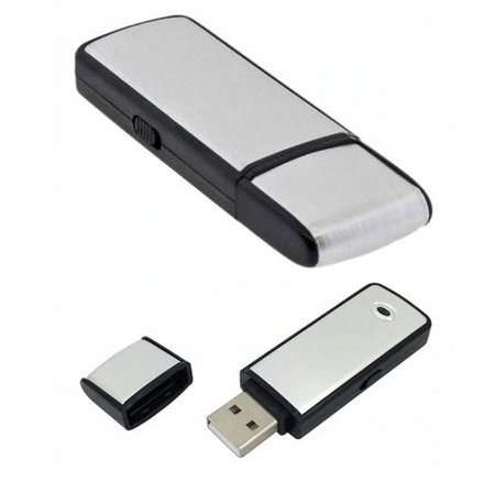 Mini dyktafon pendrive podsłuch szpiegowski USB