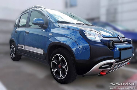Nakładka na zderzak tylny do Fiat Panda 3 Cross (Stal)