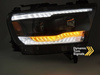 Lampy reflektory black LED do Dodge Ram 19-22