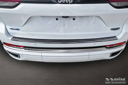Nakładka na zderzak tylny Jeep Grand Cherokee 5 (Czarna)