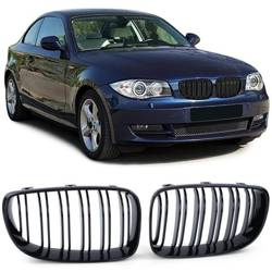 GRILL BMW E87/E81 07-11 DOUBLE GLOSYY BLACK