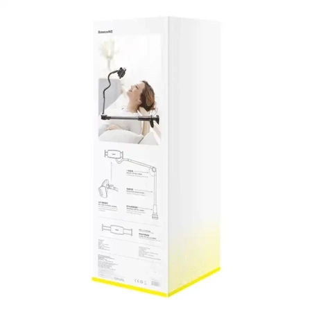 Uchwyt z klipsem Baseus Otaku Life Rotary Pro na telefon/tablet (szary)