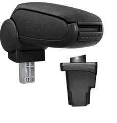 Podłokietnik dedykowany do Seat Leon 1P czarna skóra