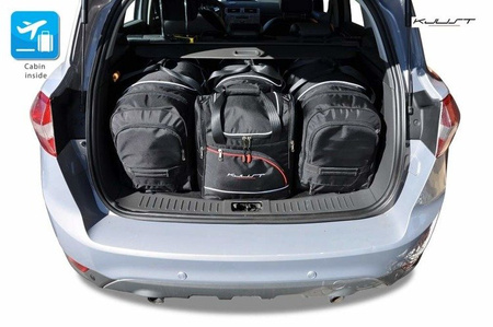 FORD KUGA 2008+2012 TORBY DO BAGAŻNIKA 4 SZT