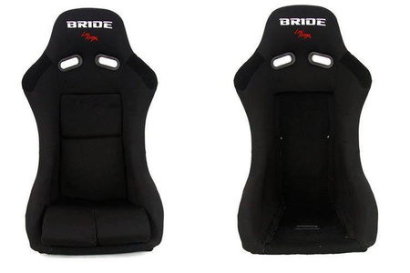 Fotel sportowy GTR Welur Bride Black