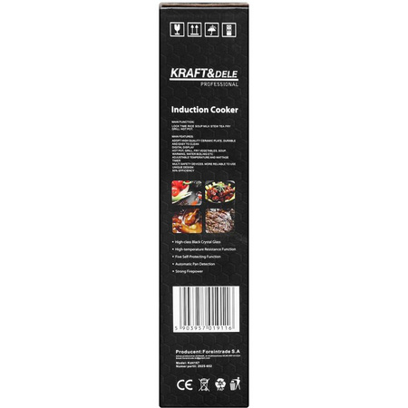 KUCHENKA INDUKCYJNA 2000W KD4167