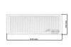 Wkładka SIMOTA OFI001 378X139mm