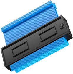 Wzornik szablon przymiar kształtów 125mm KD10387