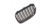 Grill sportowy podwójne żeberka Gloss Black BMW 3 E92 E93 Facelift 2010-2013