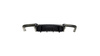 Tylny dyfuzor Matt Black BMW 5 F10 F11 2009-2016