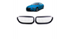 Grill sportowy pojedyncze żeberka Matt Black BMW 6 E63 E64 2003-2010