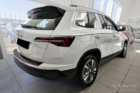 Nakładka na zderzak tylny Skoda Karoq (Czarna)