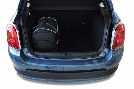 FIAT 500X 2014+ TORBY DO BAGAŻNIKA 3 SZT