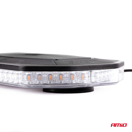 Belka ostrzegawcza LED WLB78 na magnes 293x171mm R65 R10 48LED 12-24V IP56 AMIO-02920