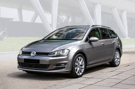 Nakładka na zderzak tylny do Volkswagen Golf 7 Kombi (czarna)
