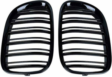 GRILL NERKI BMW F01 F02 F03 08-15 M-STYLE GLOSS BL