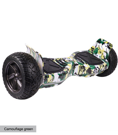 DESKOROLKA ELEKTRYCZNA TERENOWA DLA DZIECI MŁODZIEŻY DUŻE KOŁA HOVERBOARD BLUETOOTH LED