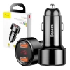 Ładowarka samochodowa Baseus Magic 2x USB QC 3.0 45W (czarna)