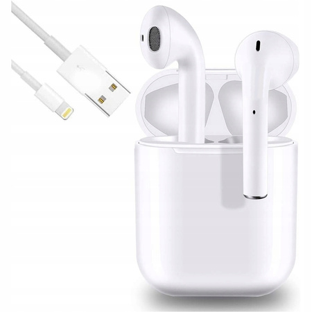 SŁUCHAWKI BEZPRZEWODOWE i12 DOUSZNE TWS BT5.0 + POWERBANK