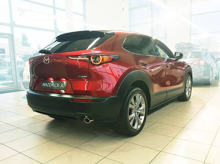 Nakładka na zderzak tylny do MAZDA CX-30 (Czarna)