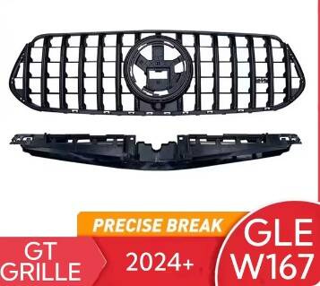 GRILL ATRAPA MERCEDES W167 C167 24+ PANAMERICANA CZARNY POŁYSK
