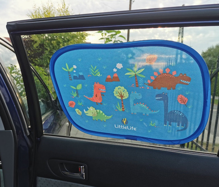 Osłonki elektrostatyczne LittleLife do samochodu - Dinozaur