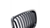 Grill sportowy pojedyncze żeberka Matt Black BMW 3 E46 Compact przed liftem 1998-2001