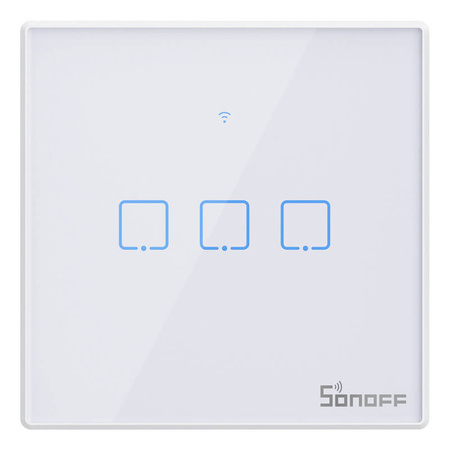 Smart Switch WiFi + RF 433 Sonoff T2 EU TX (3-channel) updated