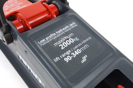 Podnośnik hydrauliczny niskoprofilowy żaba 2T 2000 kg CE AMIO-02500
