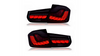 Zestaw Lamp Tylnych Dynamic LED Smoke BMW 3 F30 F80 2013-2018