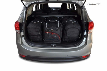 KIA CARENS 2013+ TORBY DO BAGAŻNIKA 4 SZT