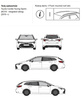 Bagażnik dachowy CRUZ AIRO FIX Toyota Corolla Touring Sports/Suzuki Swace