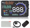 Wyświetlacz projektor LED LCD HUD OBD2 5.5 ZEGARY