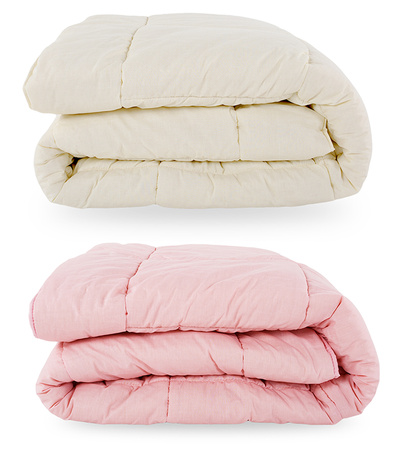 KOŁDRA BEATRIS 140 X 200 WEŁNIANA ODDYCHAJĄCA NATURALNA DELIKATNA KOMFORTOWA OWCZA WEŁNA