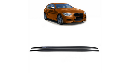 Dokładki progów Gloss Black BMW 1 F20 F21 2011-2019