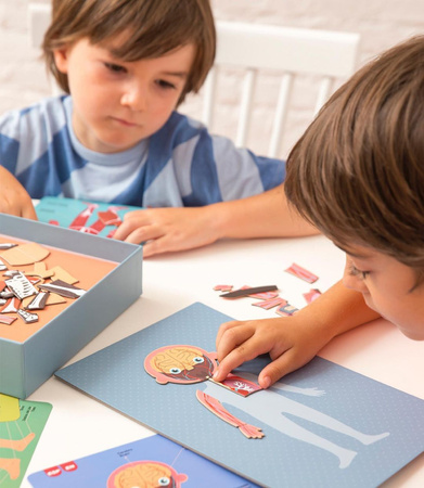 Magnetyczna układanka Apli Kids - Ciało człowieka
