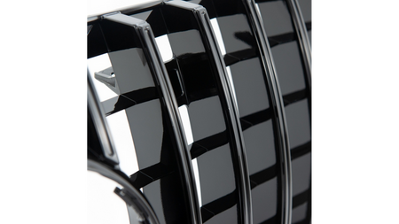 Grill sportowy GT Gloss Black Camera MERCEDES GL-Class X166 przed liftem 2012-2015