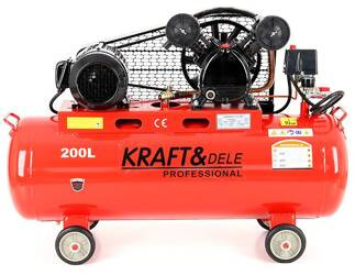 Kompresor Olejowy 200L 2 Tłoki 400V KD407