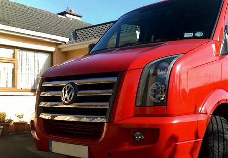 Listwy atrapy GRILL VW Crafter 2007-2010
