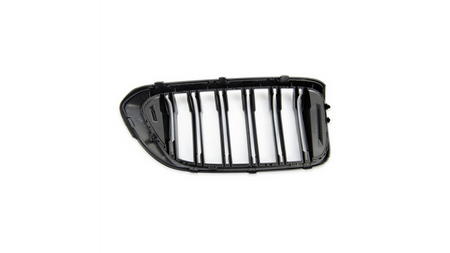 Grill sportowy podwójne żeberka Gloss Black BMW 6 G32 Gran Turismo przed liftem 2017-2020