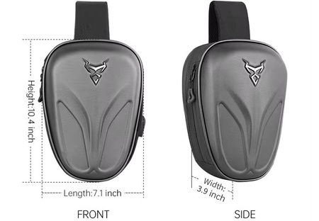 Torba na ramię saszetka nerka Motocentric / Szara